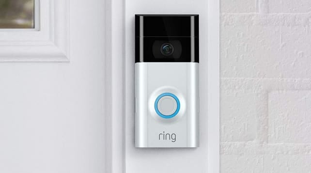 ring doorbell and security system